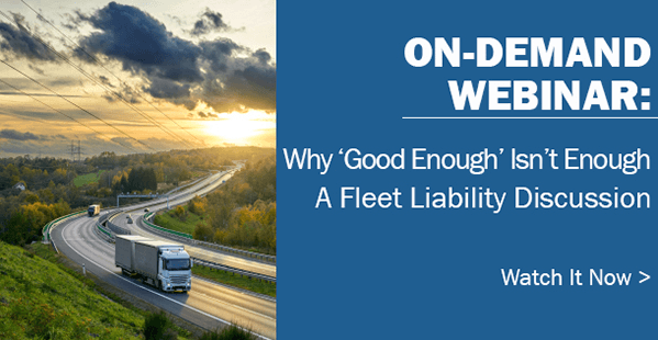Webinar why good enough isn'tenough. Fleet liability blog part 3 by SuperVision