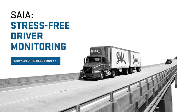 Saia Stress Free Driver Monitoring with SuperVision